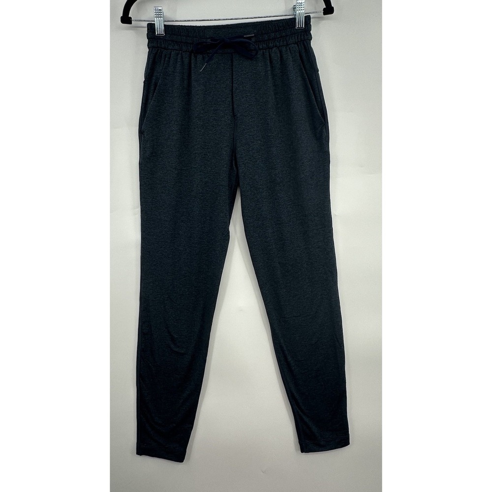 Lululemon City Sweat Jogger Pants Mens XS Green Heathered Athleisure LM5ARES